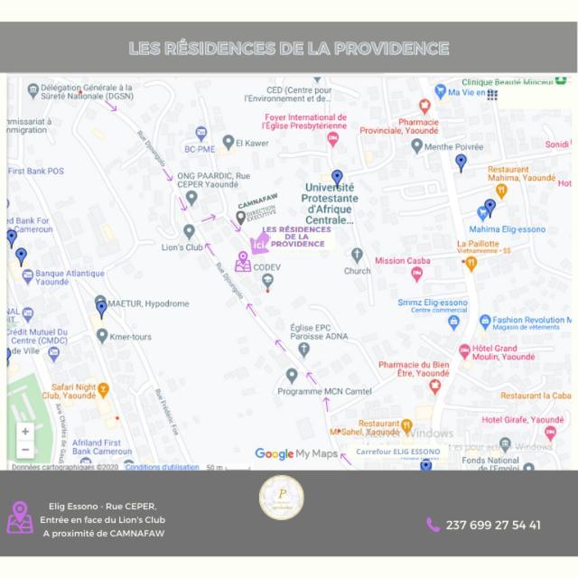 Yaoundé Les Residences De La Providence - Appart Hotel מראה חיצוני תמונה